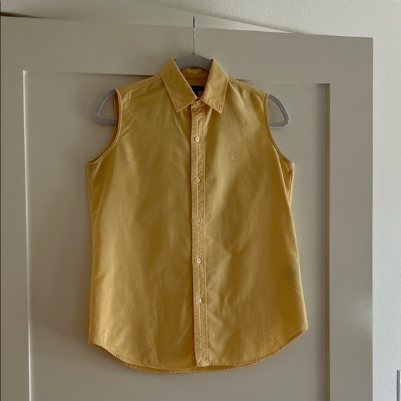 Polo Ralph Lauren Tops - Polo by Ralph Lauren Yellow Button Down Shirt